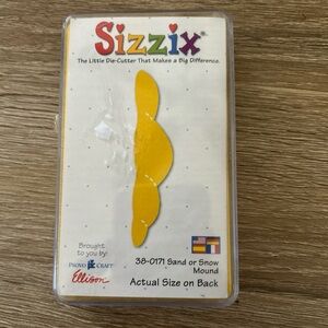 Sizzix by Provo Craft 38-0171 Sand or Snow Mound Die